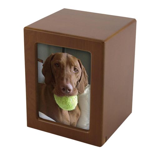 Photo Frame Pet Urn Honeynut