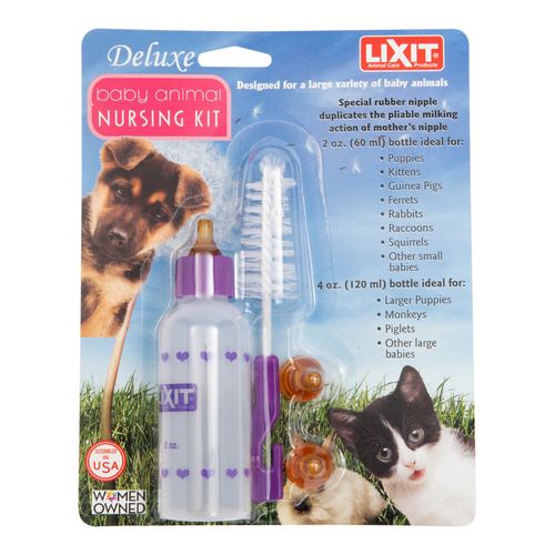 Lixit Bottle Nursing Kit for Baby Animals