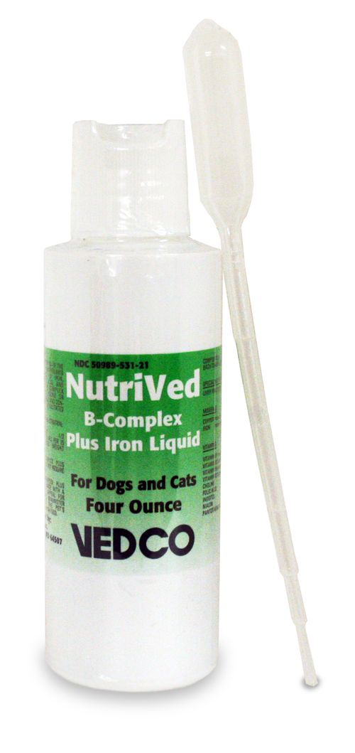 NutriVed B-Complex Plus Iron Liquid