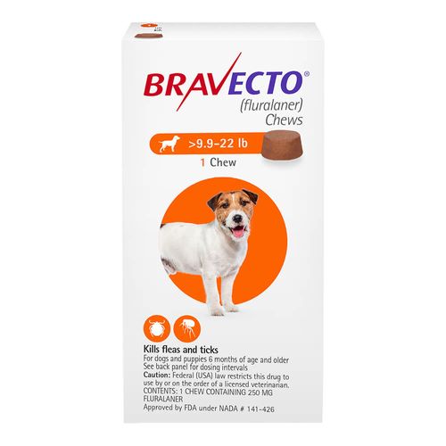 Bravecto Chews Rx 9.9-22lb