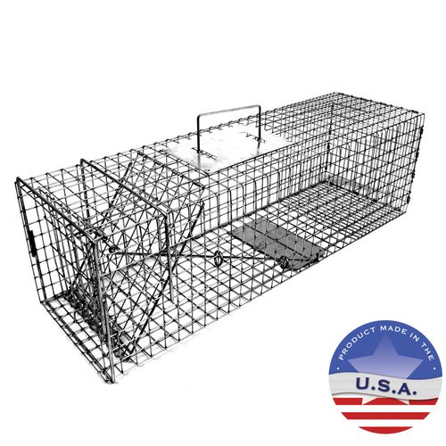 Tomahawk Live Trap 106.3 Extra Long Rigid Trap for Cats and Rabbits