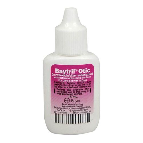 Baytril Otic Rx 15 ml