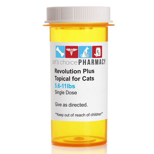 Rx Revolution Plus Feline 5.6-11lbs Single Dose