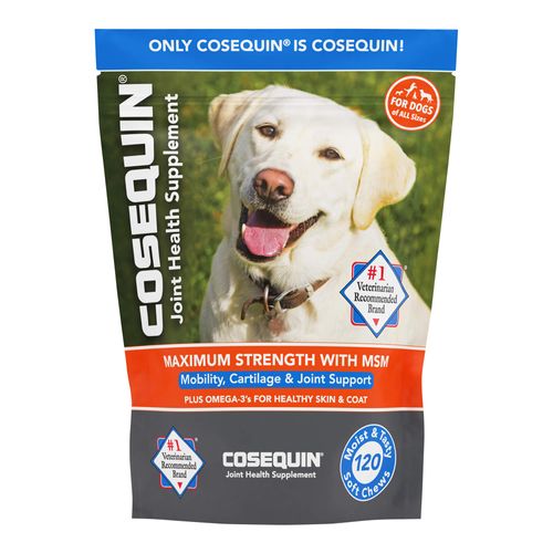 Cosequin Soft Chews with MSM Plus Omega-3s for Dogs