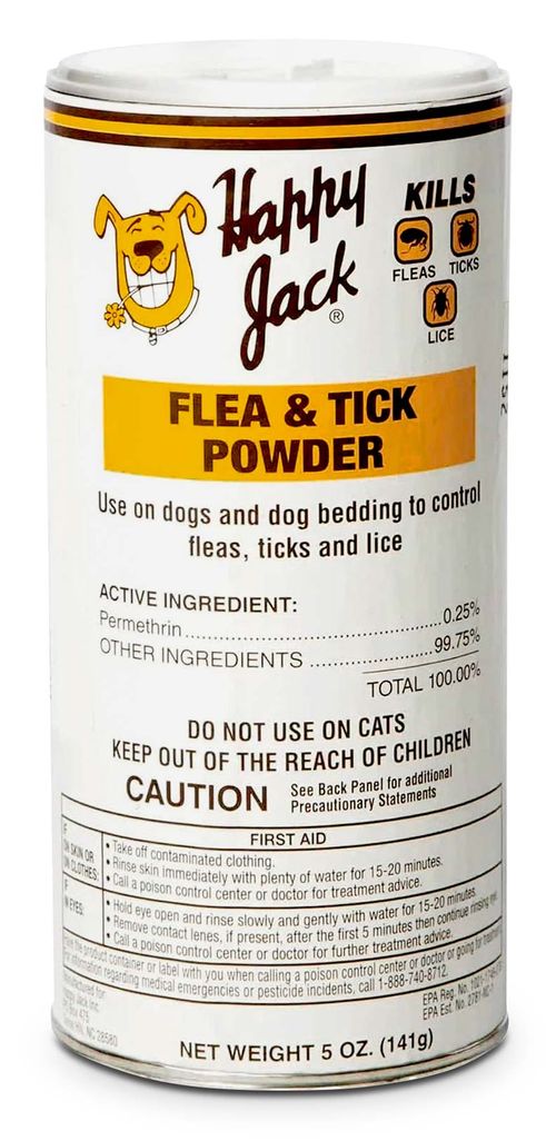 Happy Jack Flea & Tick Powder, 5 oz