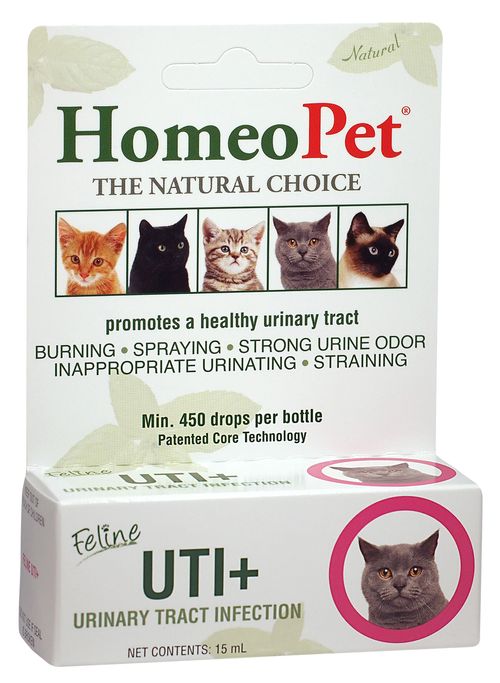 Homeopet Feline UTI+, 15 mL